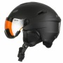 Шолом гірськолижний Relax Stealth Visor XL Black (SKL35-239126)