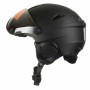 Шолом гірськолижний Relax Stealth Visor XL Black (SKL35-239126)