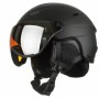 Шолом гірськолижний Relax Stealth Visor XL Black (SKL35-239126)