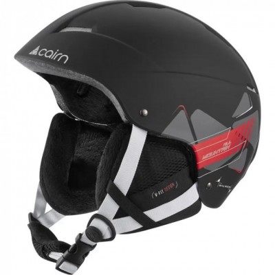 Шолом гірськолижний Cairn Andromed 57-58 Mat Black-Racing