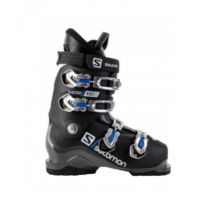 Черевики гірськолижні Salomon X-Access R80 Wide 43 (27,5 см) Чорний (L40877200)