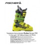 Черевики гірськолижні Fischer Ranger PRO 13 Vacuum 130 41 (27,5 см) Yellow/Green U17014-27.5-T