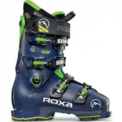 Лижні черевики ROXA RFit 90 (dk blue/dk blue/green), 42.5/ 27.5 см