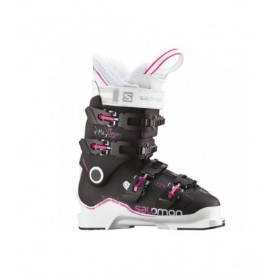 Черевики гірськолижні жіночі Salomon X Max Sport W 100 36 Black-White (L40596400-36)