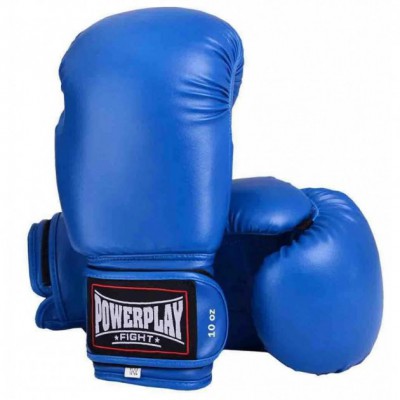 Боксерські рукавички PowerPlay 3004 16oz Blue (PP_3004_16oz_Blue)