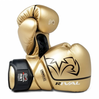 Боксерські рукавиці Rival RS1 Ultra Sparring Gloves 2.0 Gold (RS1-2.0-GD-18oz)