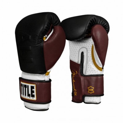 Боксерські рукавиці Title Boxing ALI Genuine Leather Training Gloves (ALINTG-12oz)