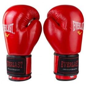 Боксерські рукавички Everlast 8oz червоні Ev-3Strap