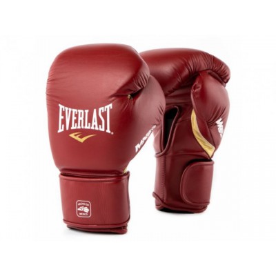 Тренувальні рукавички EVERLAST MX-2 Pro Hook and Loop Training Gloves 14 унцій червоний (5231)