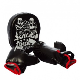 Ігровий набір 'Бокс' MR 0512 рукавички, боксерська лапа