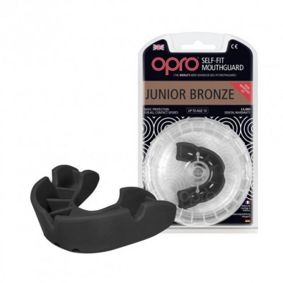 Капа OPRO Junior Bronze Black (art.002185001)