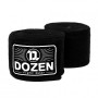 Боксерські бинти еластичні Dozen Monochrome Ultra-elastic Hand Wraps довжина 2,75 метра Чорний DZN-HW200907