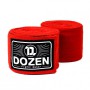 Боксерські бинти еластичні Dozen Monochrome Ultra-elastic Hand Wraps довжина 2,75 метра Червоний DZN-HW200907