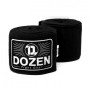 Боксерські бинти полуэластичные Dozen Monochrome Semi-elastic Hand Wraps Black 2,75 м