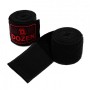 Боксерські бинти полуэластичные Dozen Monochrome Semi-elastic Hand Wraps Black/Red 3,75 м