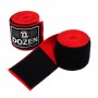 Боксерські бинти полуэластичные Dozen Monochrome Semi-elastic Hand Wraps Red 3,75 м