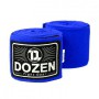 Боксерські бинти полуэластичные Dozen Monochrome Semi-elastic Hand Wraps Blue 3,75 м