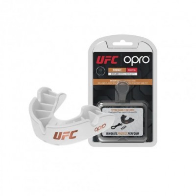 Капа OPRO Bronze UFC дитяча (вік до 11) (ufc.102513003), White