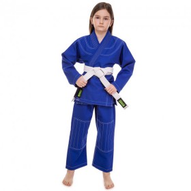 Кимоно для джиу джитсу подростковое CO-3139-М Core 2 Синий (37568004)