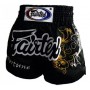 Шорти для тайського боксу Fairtex My Fortune Black Muaythai Shorts (BS0639-XL)