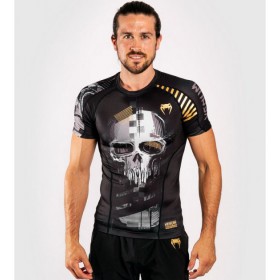 Рашгард Venum Skull Rashguard Short Sleeves Black (VENUM-04030-001-XL)