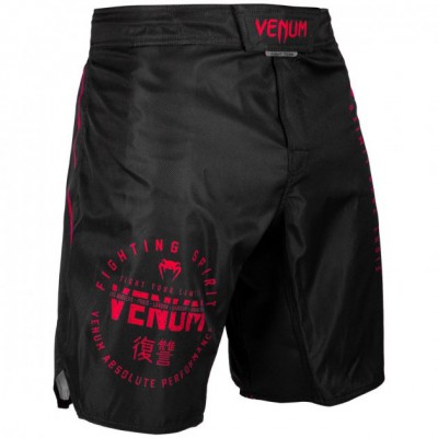 Шорти для ММА Venum Signature Fightshorts Black Red (VENUM-03651-100-XS)