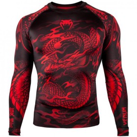 Рашгард Venum Dragons Flight Rashguard Long Sleeves Red (VENUM-03297 RD-XL)