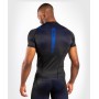 Рашгард з коротким рукавом Venum Nogi 3.0 Short Sleeves Rashguard Black Blue (VENUM-04236-101-XL)