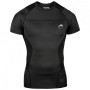 Рашгард Venum G-Fit Short Sleeves Rashguards Black Black (VENUM-03792-001-L)