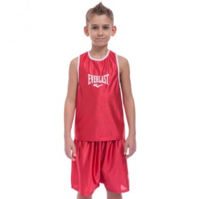 Форма для боксу дитяча боксерська форма Everlast 6337 розмір XL (155-165см) Red-White