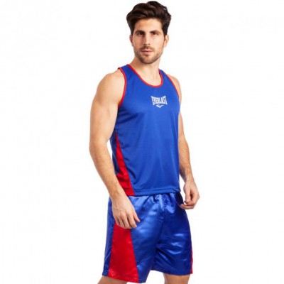 Форма для бокса боксерская форма Everlast Heroe 3062 размер S (44-46) Blue-Red