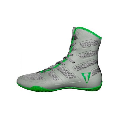 Боксерки TITLE Boxing Total Balance Boxing Shoes Grey Green (TBS24-GRGN-47 (13))