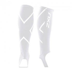 Компресійні підтримують гетри зі штрипками 2XU UA1986b M білий (31335)