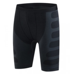 Шорти компресійні Skinny Pro чорні з сірим L