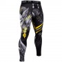 Компресійні штани Venum Viking 2.0 Spat Black Yellow (VENUM-03416-111-XXL)