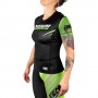 Жіночий рашгард Venum Training Camp 2.0 Rashguard Short Black Neo Yellow (VENUM-03586-116-L)