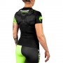 Жіночий рашгард Venum Training Camp 2.0 Rashguard Short Black Neo Yellow (VENUM-03586-116-L)