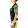 Жіночий рашгард Venum Training Camp 2.0 Rashguard Short Black Neo Yellow (VENUM-03586-116-L)