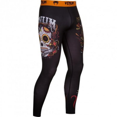 Компресійні штани Venum Santa Muerte 2.0 Compression Spats (VENUM-02592-001-XL)