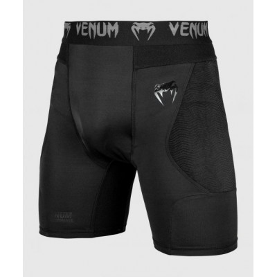 Компресійні шорти Venum G-Fit Compression Shorts Black Black (VENUM-03725-001-S)