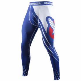 Компресійні штани Hayabusa Recast Compression Pants Blue (RCP-BL-XL)