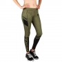 Жіночі легінси Venum Power 2.0 Leggings Khaki Black (VENUM-03749-200-M)