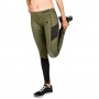 Жіночі легінси Venum Power 2.0 Leggings Khaki Black (VENUM-03749-200-M)