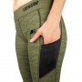 Жіночі легінси Venum Power 2.0 Leggings Khaki Black (VENUM-03749-200-M)