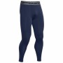 Компресійні штани Under Armour HeatGear Armour Compression Leggings Navy (1257474-410-XL)