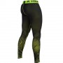 Компресійні штани Venum Fusion Compression Spats Black Yellow (VENUM-2077BY-XS)