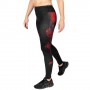 Жіночі легінси Venum Santa Muerte 3.0 Leggings For Women Black Red (VENUM-03711-100-XS)