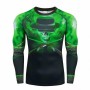 Костюм спортивний компрессійний чоловічий Green Snake сіро-зелений 3XL