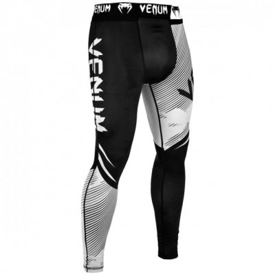 Компресійні штани Venum NoGi 2.0 Spats Black White (VENUM-03596-108-XXL)