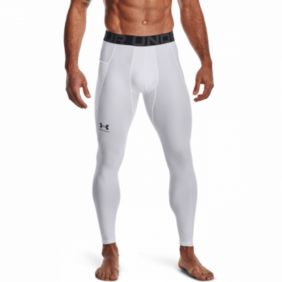 Men‘s Compression Leggings HG Armour White - Under Armour S (194513897612)